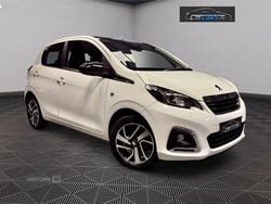 White Used 2018 Peugeot 108 Allure Hatchback | £6,750 (Fair price)