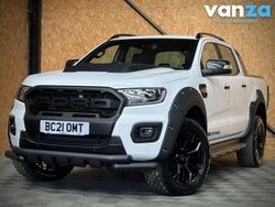 White Used 2021 Ford Ranger Wildtrack Pickup | £21,333 (Fair price)