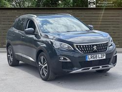 Grey Used 2018 Peugeot 3008 Allure SUV | £9,495 (A bit pricey)