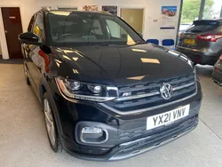 Black Used 2021 VW T-Cross R-line SUV | £14,995 (Good price)