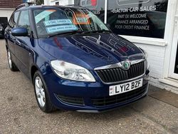 Blue Used 2012 Skoda Fabia SE Hatchback | £3,995