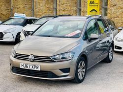 Gold Used 2017 VW Golf Sportsvan SE MPV | £8,525 (Good price)