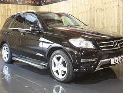 Black Used 2014 Mercedes ML250 AMG SUV | £13,795 (Fair price)