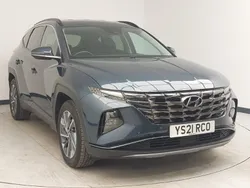 Blue Used 2021 Hyundai Tucson Premium SUV | £18,698 (Fair price)