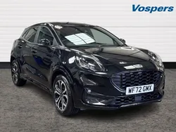 Black Used 2022 Ford Puma ST-Line SUV | £15,500 (Fair price)