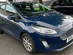 Blue Used 2019 Ford Fiesta Zetec Hatchback | £7,799 (Fair price)