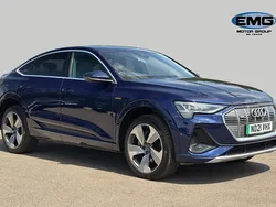 Blue Used 2021 Audi e-tron Sportback S-Line SUV | £25,895 (Fair price)