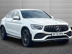 White Used 2022 Mercedes GLC43 AMG Premium Plus Coupe | £46,333 (Fair price)