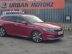 Red Used 2017 Kia Optima 3 Estate | £4,795 (Fair price)