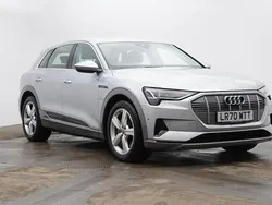 Silver Used 2020 Audi e-tron Design SUV | £18,991 (Fair price)
