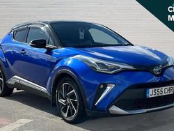 Blue Used 2021 Toyota C-HR SUV | £18,584 (Fair price)