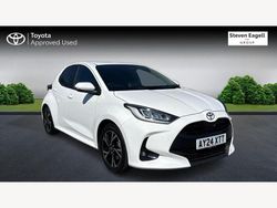 White Used 2024 Toyota Yaris Hybrid Design Hatchback | £18,818 (Fair price)
