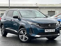 Blue Used 2022 Peugeot 5008 Allure Premium MPV | £19,887 (Fair price)