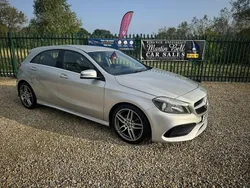 Silver Used 2018 Mercedes A180 AMG line Hatchback | £12,990 (Fair price)