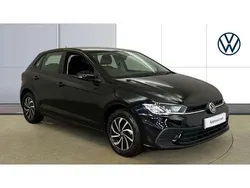 Black Used 2023 VW Polo Life Hatchback | £16,809 (Fair price)