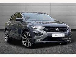 Indium grey Used 2021 VW T-Roc R-line SUV | £18,150 (Fair price)