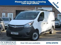 White Used 2018 Vauxhall Vivaro S Van | £7,995 (Good price)