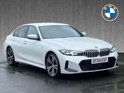 White Used 2024 BMW 320 M Sport | £30,599 (Fair price)
