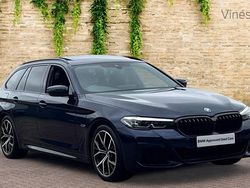 Blue Used 2021 BMW 530e M Sport Estate | £25,998 (A bit pricey)