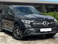 Black Used 2023 Mercedes GLC300e AMG line SUV | £39,480 (Expensive)