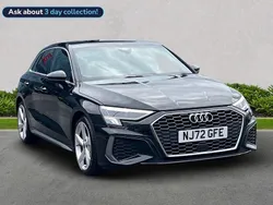 Black Used 2022 Audi A3 S-Line | £19,100 (A bit pricey)