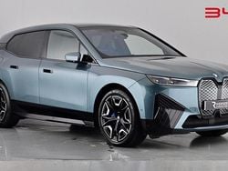 Ocean blue Used 2022 BMW iX M Sport SUV | £35,490 (Fair price)