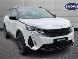 White Used 2022 Peugeot 3008 Premium SUV | £20,413 (Fair price)