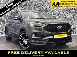 Grey Used 2019 Ford Edge ST-Line SUV | £17,695 (Fair price)