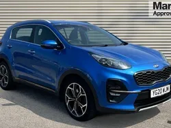 Blue Used 2020 Kia Sportage GT-Line SUV | £17,711 (Fair price)