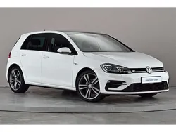 White Used 2020 VW Golf VII R-line Edition Hatchback | £16,928 (Fair price)
