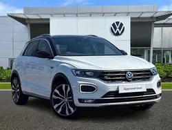 Pure white Used 2018 VW T-Roc R-line SUV | £17,495 (Good price)