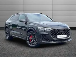 Black New 2025 Audi RS Q8 Design SUV | £135,999 (Expensive)