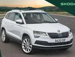 White Used 2020 Skoda Karoq SE L SUV | £21,495 (A bit pricey)