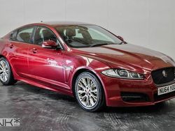Red Used 2015 Jaguar XF R-Sport Sedan | £7,750 (Fair price)