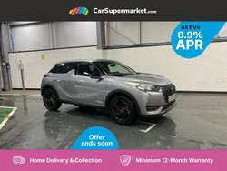 Grey Used 2021 DS Automobiles DS3 Crossback E-Tense Performance Line Plus SUV | £11,697 (Fair price)