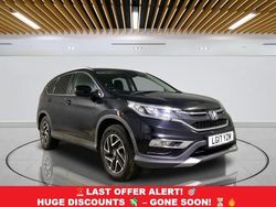 Black Used 2017 Honda CR-V SE Plus SUV | £10,449 (Good price)