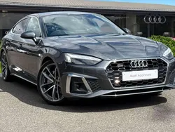 Grey Used 2022 Audi A5 Sportback S-Line Hatchback | £27,290 (Fair price)