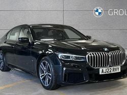 Black Used 2022 BMW 730 M Sport Sedan | £34,850 (Fair price)