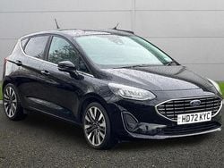 Black Used 2022 Ford Fiesta Titanium X Hatchback | £13,699 (Good price)