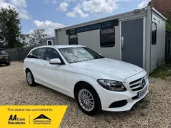 White Used 2015 Mercedes C220 Executive Estate | £8,595 (Good price)