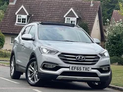 Silver Used 2015 Hyundai Santa Fe Premium SE SUV | £8,995 (Fair price)