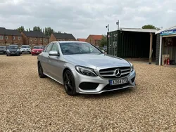 Silver Used 2014 Mercedes C220 AMG line Sedan | £9,995 (A bit pricey)
