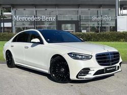 Silver Used 2021 Mercedes S500L AMG line Sedan | £73,650