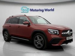 Red Used 2021 Mercedes GLB200 AMG line SUV | £22,700 (Fair price)