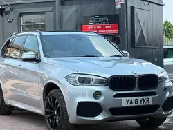 Silver Used 2018 BMW X5 M Sport SUV | £21,740 (Fair price)