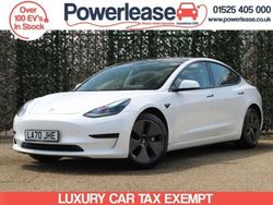 White Used 2021 Tesla Model 3 Standard Range Plus Sedan | £17,879 (Super price)