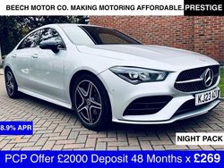 Silver Used 2023 Mercedes CLA180 Executive Sedan | £23,990 (Good price)
