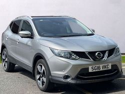 Silver Used 2016 Nissan Qashqai N-TEC SUV | £8,200 (Fair price)