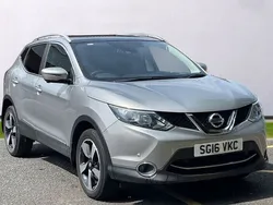 Silver Used 2016 Nissan Qashqai N-TEC SUV | £8,200 (Fair price)