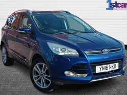 Blue Used 2016 Ford Kuga Titanium X SUV | £7,789 (Fair price)